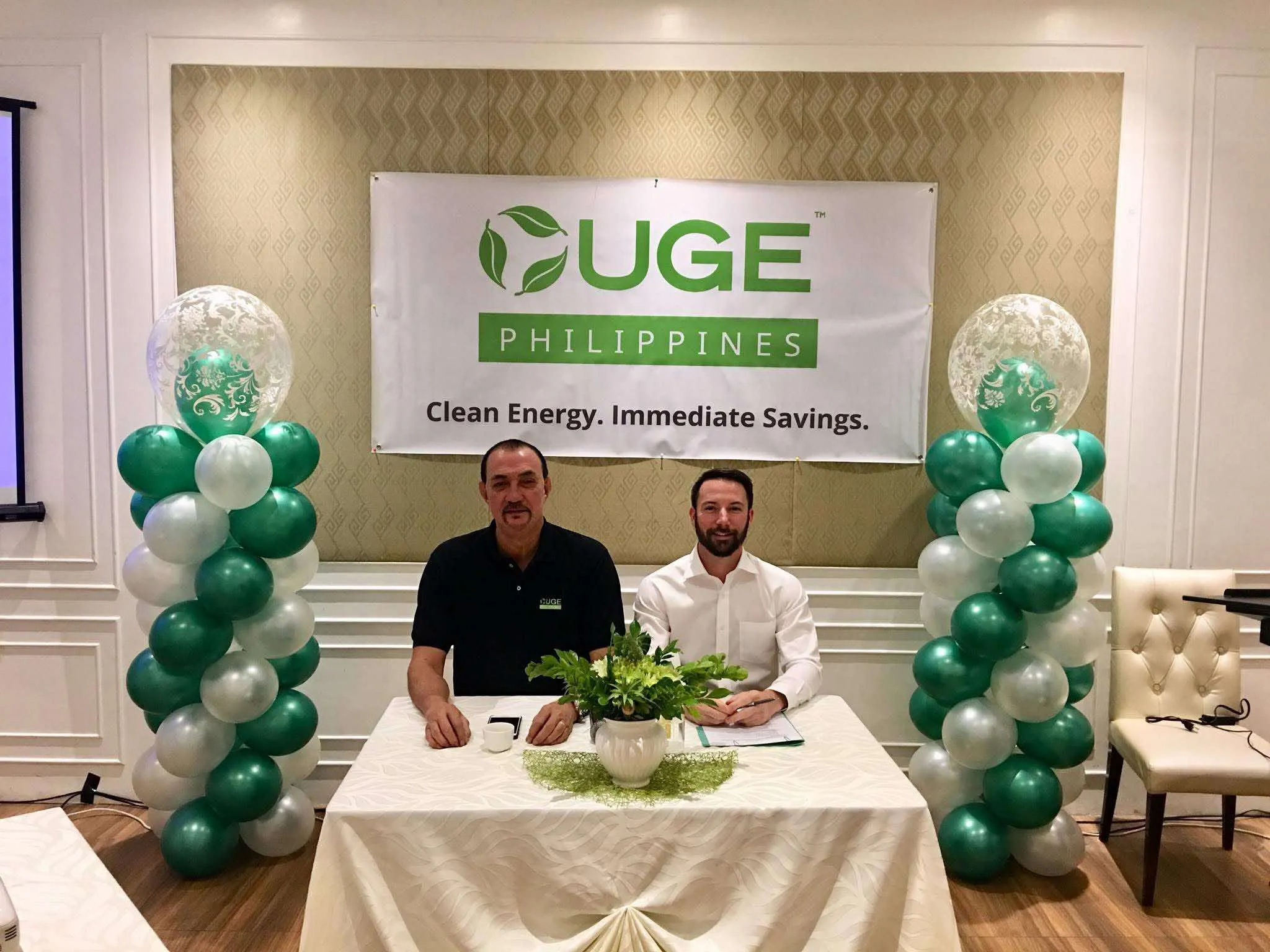 UGE Philippines event with founders