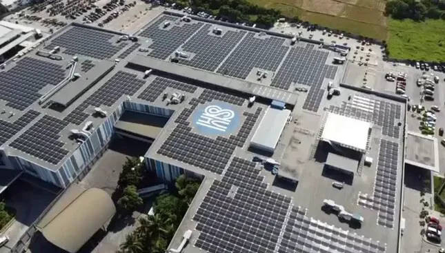 SM Bataan rooftop solar project